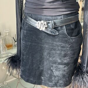 GYM-VINTAGE MINI SKIRT-S/44